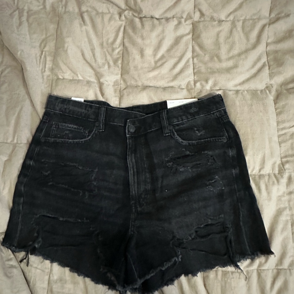 American Eagle Outfitters Black Jean Shorts